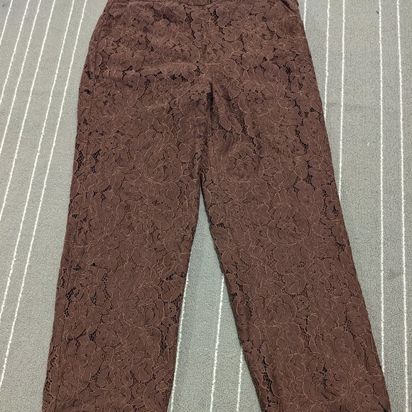 ONLY - cropped lace pants with zipper BNWT - Picture 8 of 8